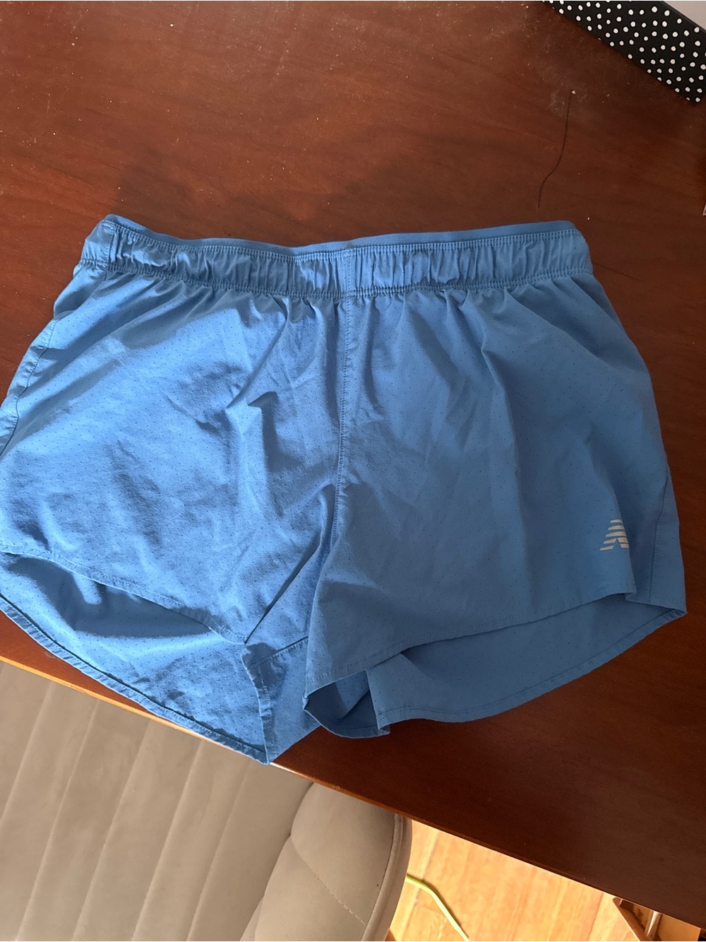 Blue New Balance Running Shorts